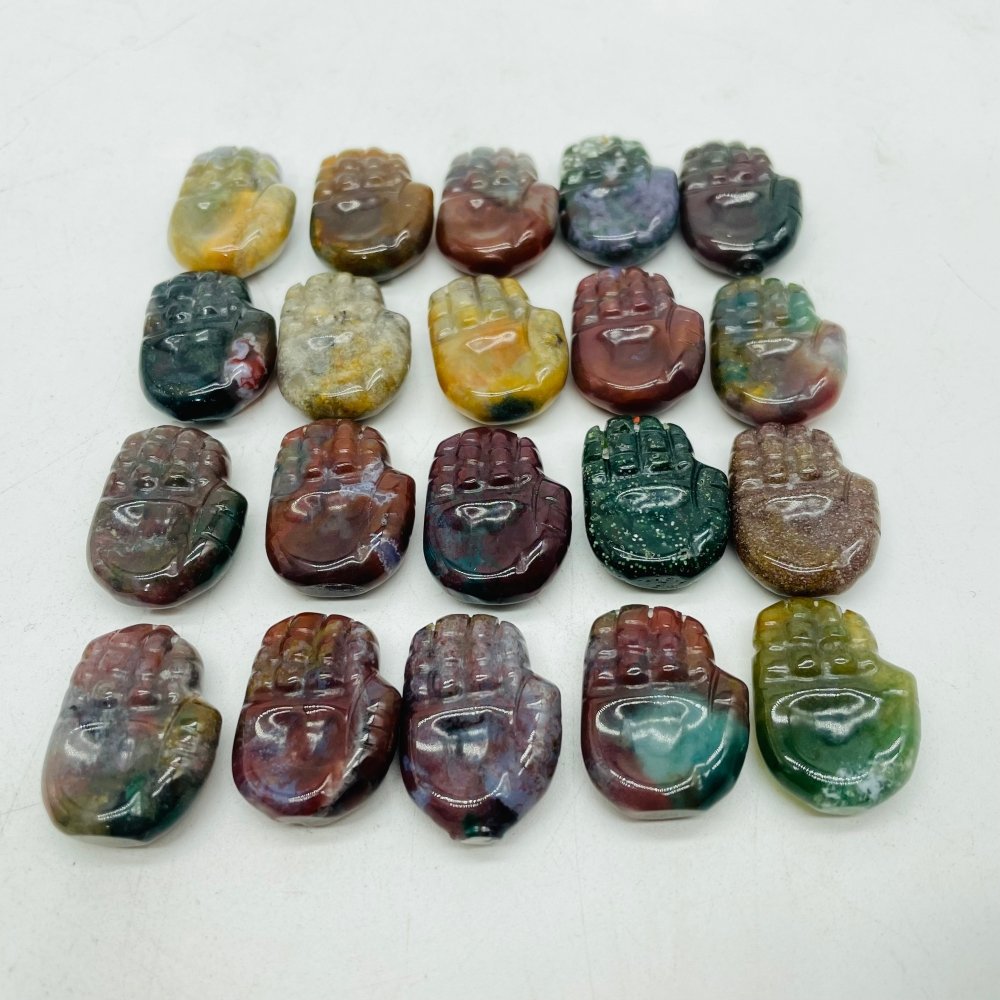 Mini Ocean Jasper Buddha Hand Wholesale -Wholesale Crystals