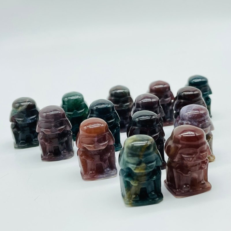 Mini Ocean Jasper Darth Vader Carving Wholesale -Wholesale Crystals