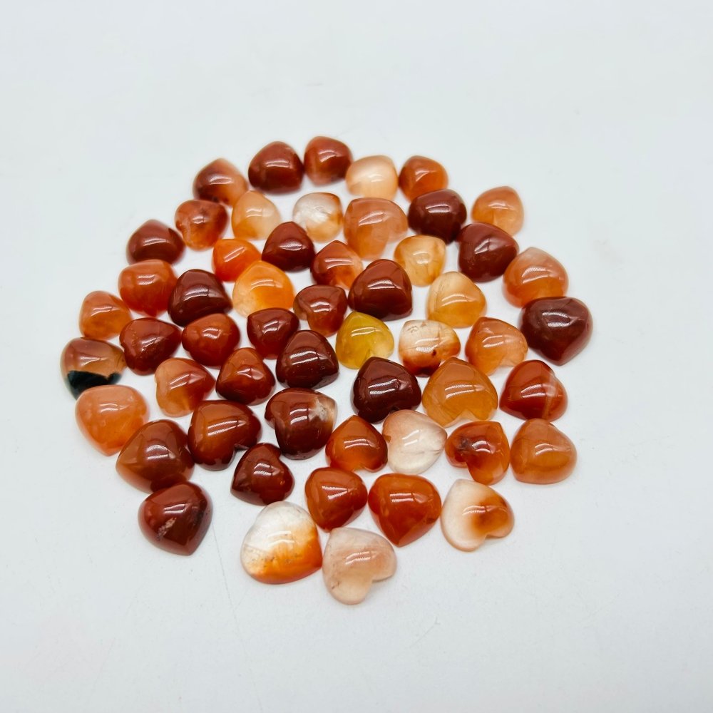 Mini Rabbit Hair Rutile Quartz Heart DIY Pendant Wholesale -Wholesale Crystals