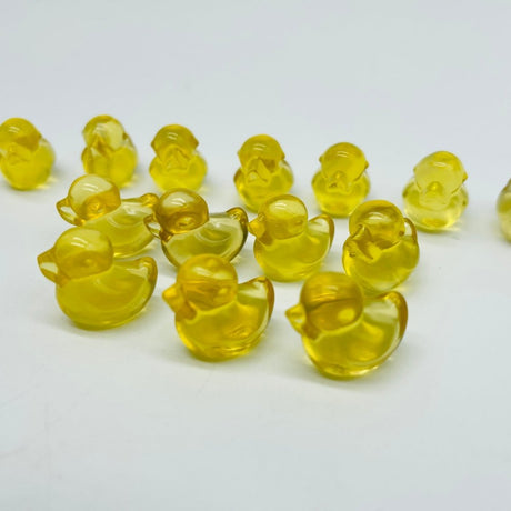 Mini Yellow Fluorite Duck Carving Wholesale -Wholesale Crystals