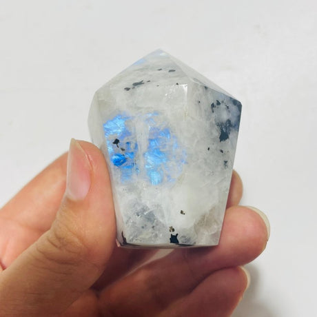 Moonstone(from India) CupCake Shape Tower Points Wholesale -Wholesale Crystals