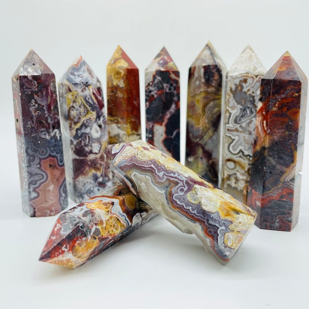 Morocco Agate Tower Points Wholesale -Wholesale Crystals