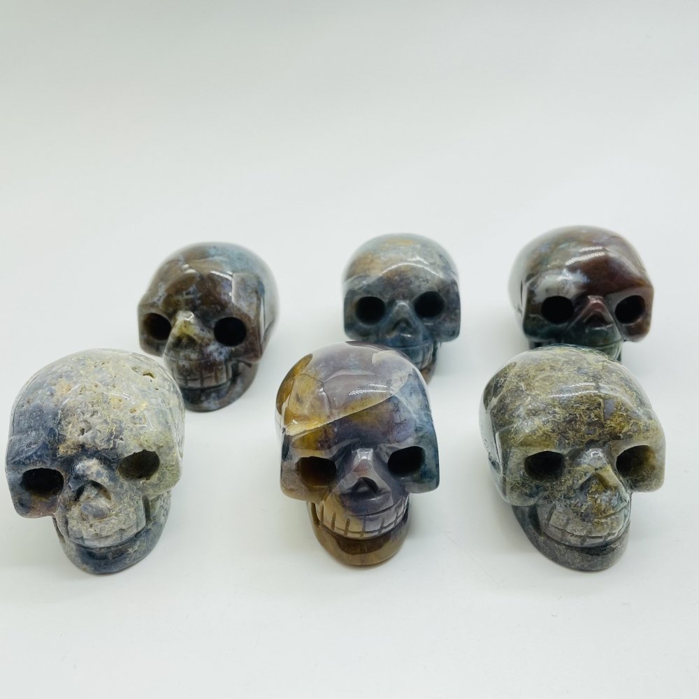 Moss Jade Skull Wholesale -Wholesale Crystals