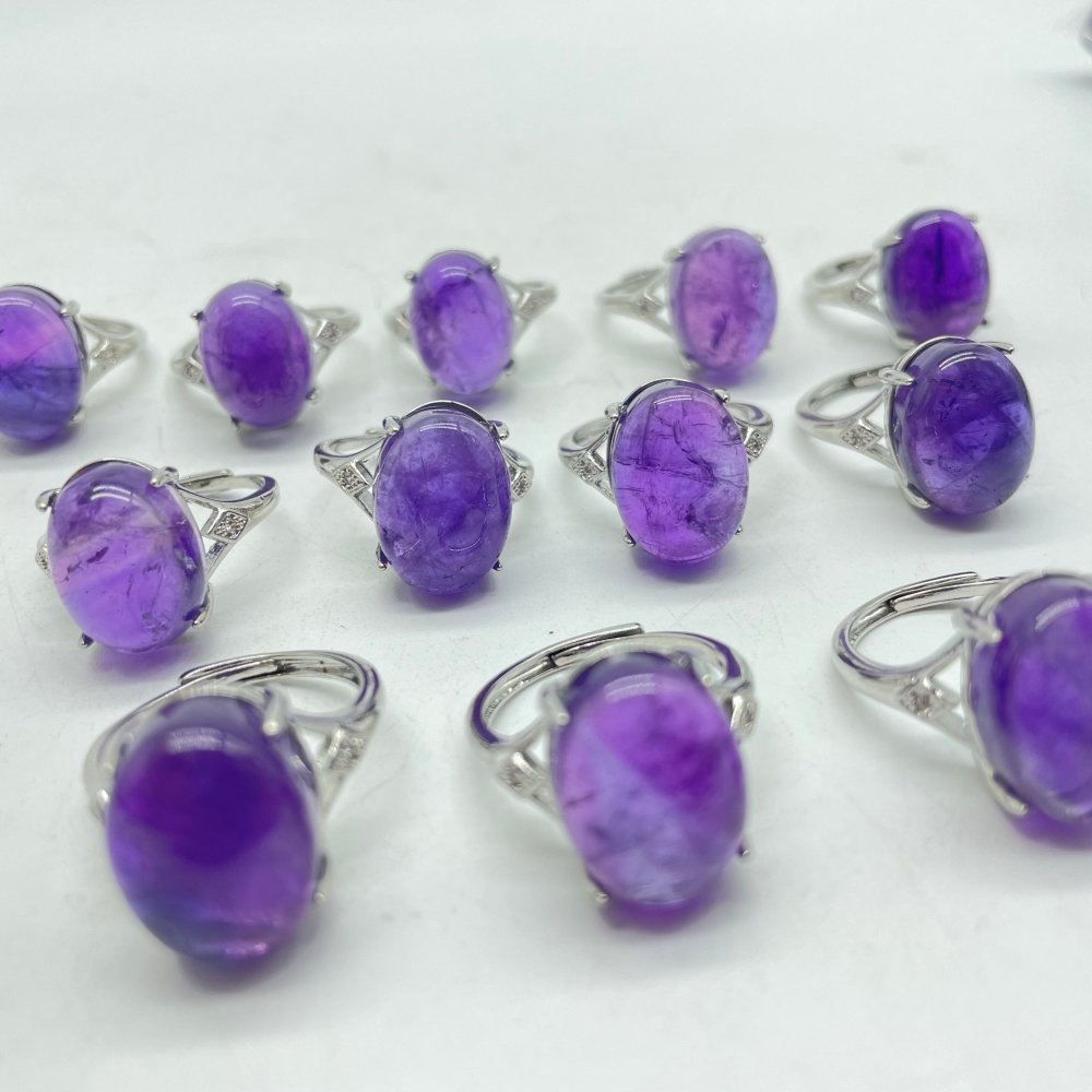 Natural Amethyst Ring Wholesale -Wholesale Crystals