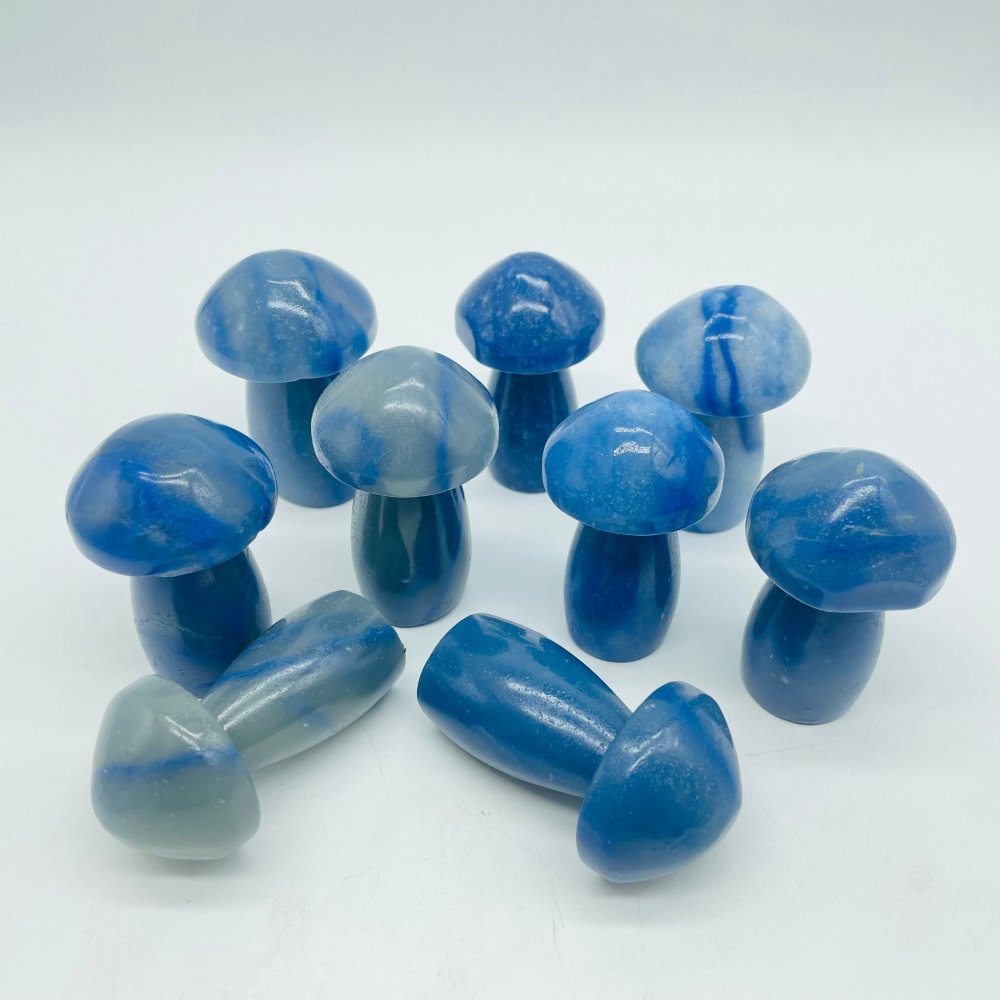 Natural Blue Aventurine Mushrooms Wholesale -Wholesale Crystals