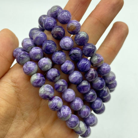 Natural Charoite Bracelet Wholesale -Wholesale Crystals