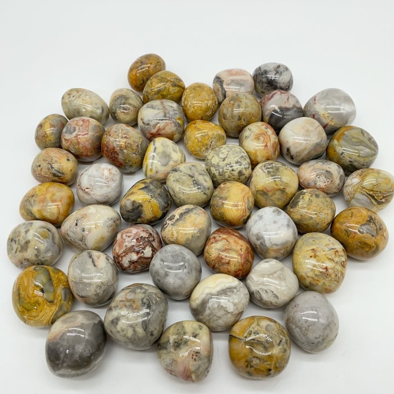 Natural Crazy Agate Tumbled Wholesale -Wholesale Crystals