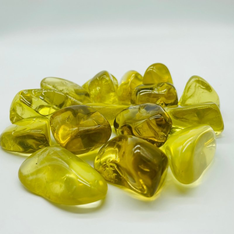 Natural High Quality Clear Citrine Tumbled Wholesale -Wholesale Crystals