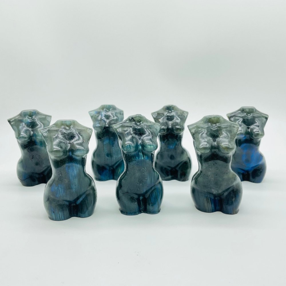 Natural Labradorite Goddess Carving Wholesale -Wholesale Crystals