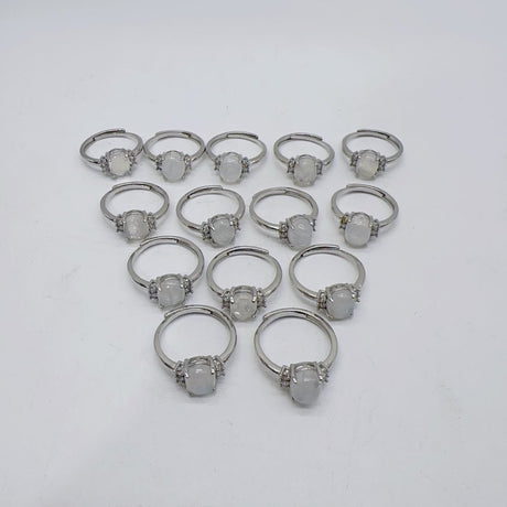 Natural Sri Lanka Moonstone Ring Wholesale -Wholesale Crystals