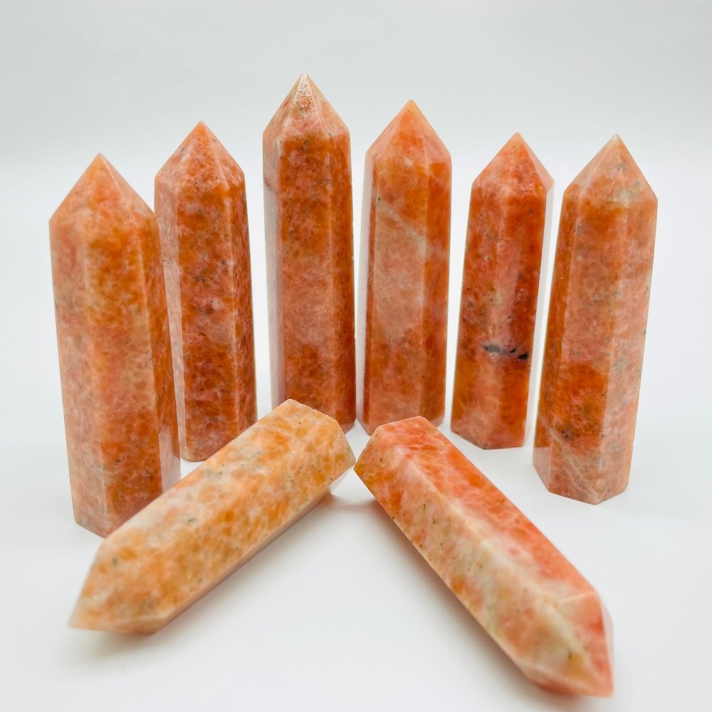 Natural Sunstone Points Tower Wholesale -Wholesale Crystals