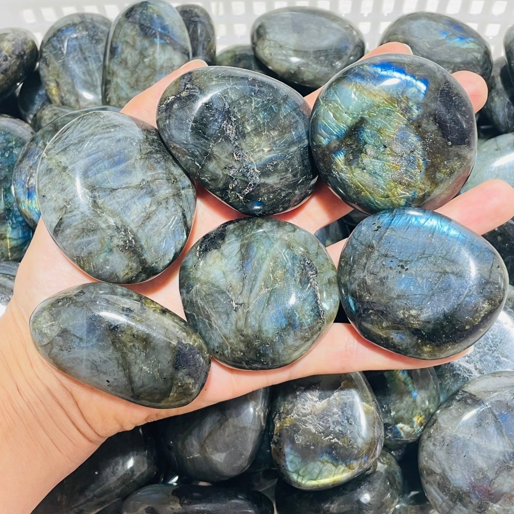 Normal Quality Labradorite Palm Closeout -Wholesale Crystals