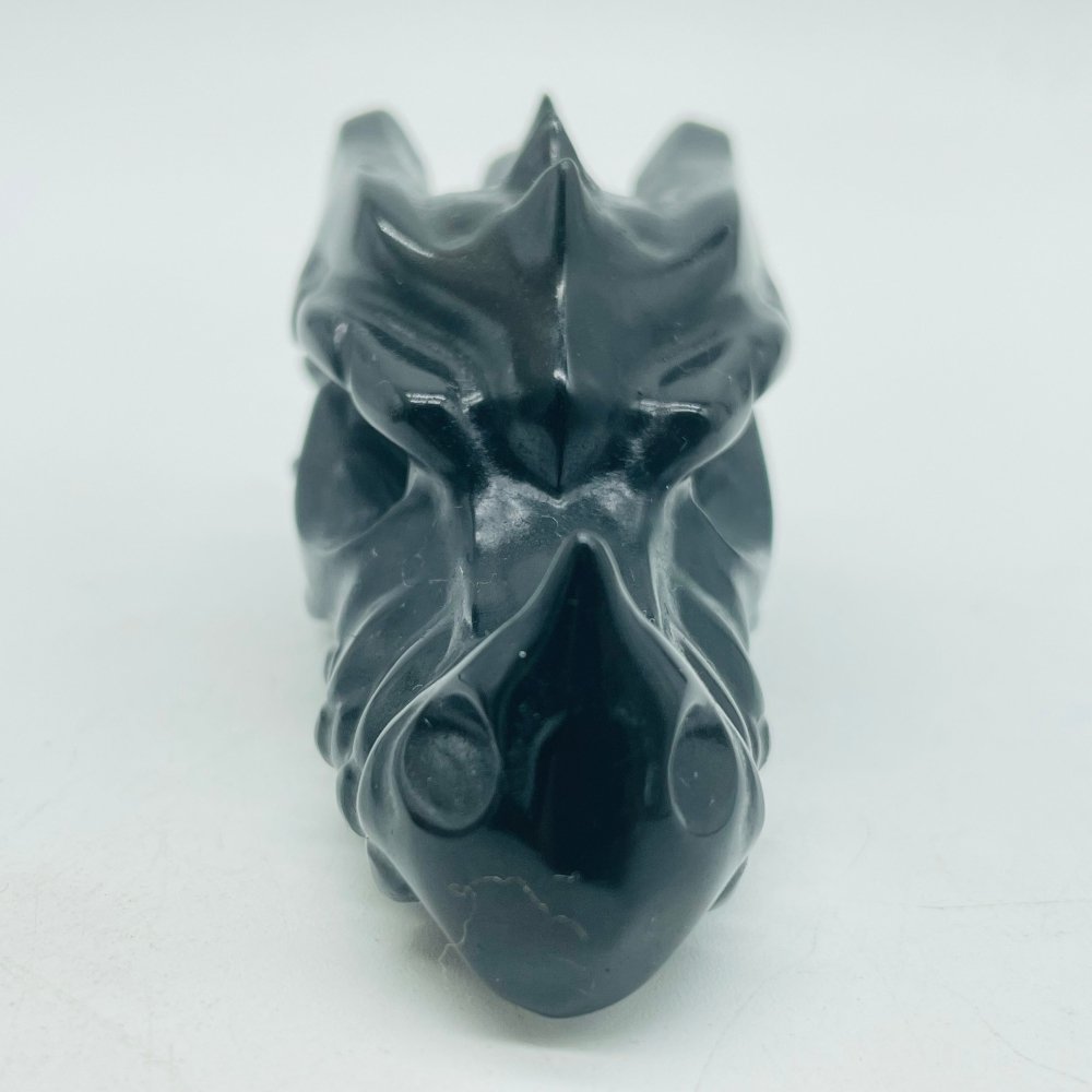 Obsidian Dragon Head Carving Wholesale -Wholesale Crystals