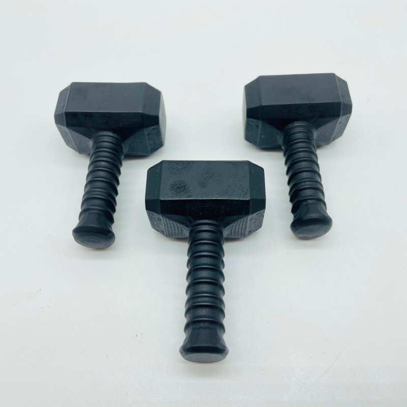 Obsidian Thor's Hammer Mjolnir Carving Wholesale -Wholesale Crystals