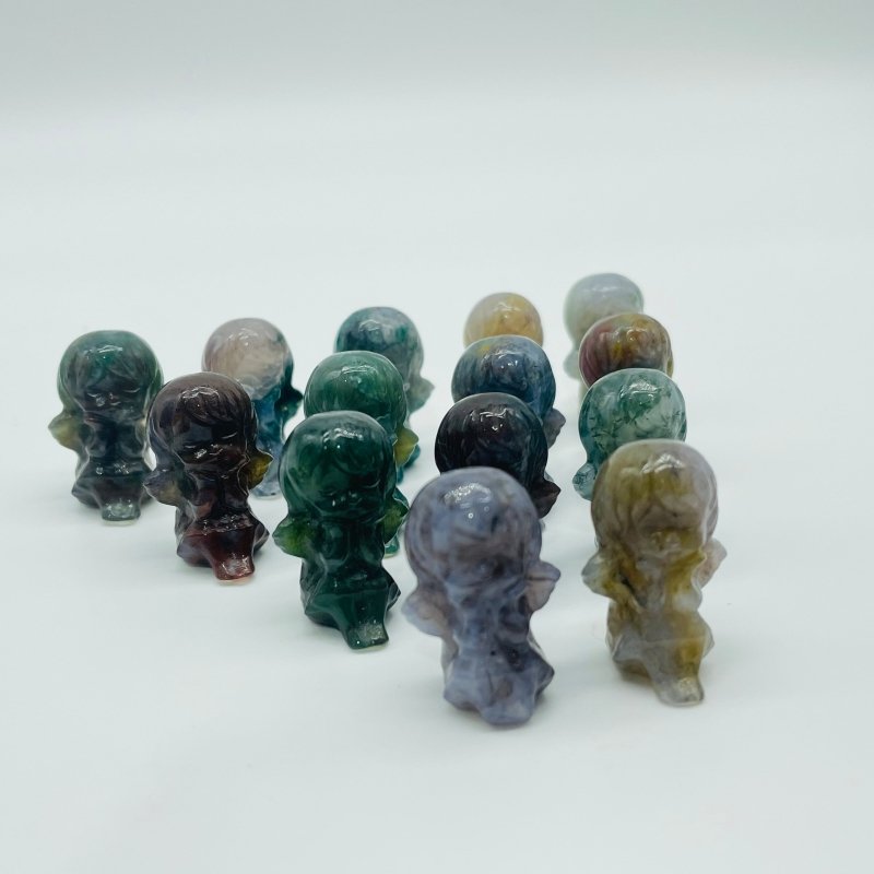 Ocean Jasper Angel Girl Carving Wholesale -Wholesale Crystals