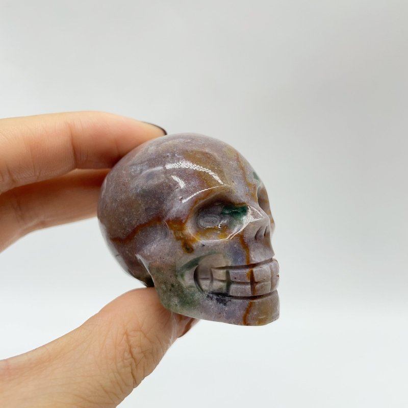 Ocean Jasper Skull Carving Wholesale -Wholesale Crystals