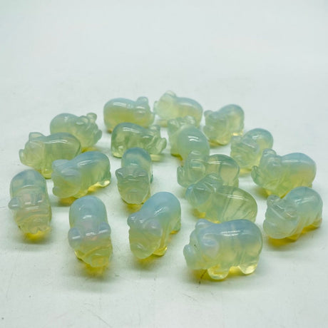 Opal (man made) Pig Carving Animal Wholesale -Wholesale Crystals