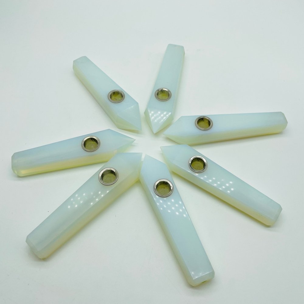 Opalite Cigarette Holder Smoky Pipes Wholesale -Wholesale Crystals