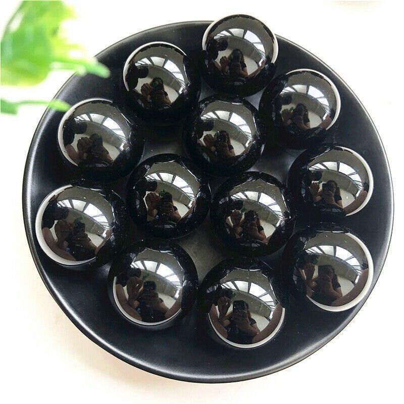 Black Obsidian Sphere -Wholesale Crystals