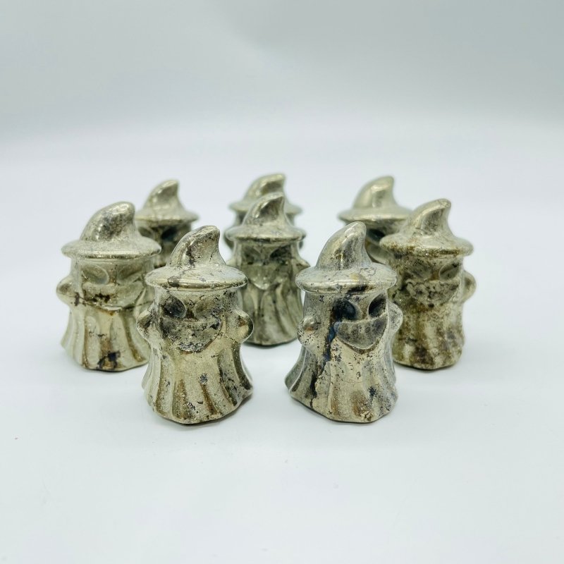 Pyrite Ghost Carving Wholesale -Wholesale Crystals
