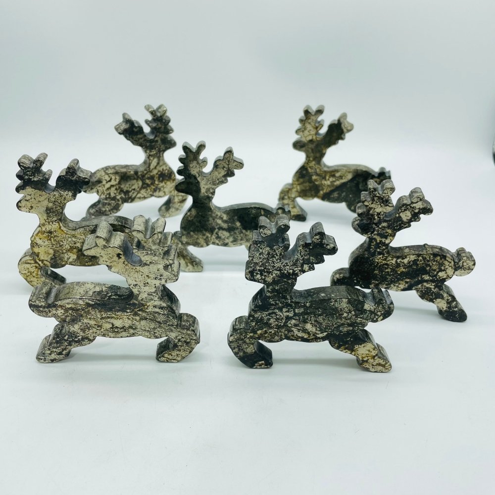Pyrite Moose Carving Wholesale -Wholesale Crystals