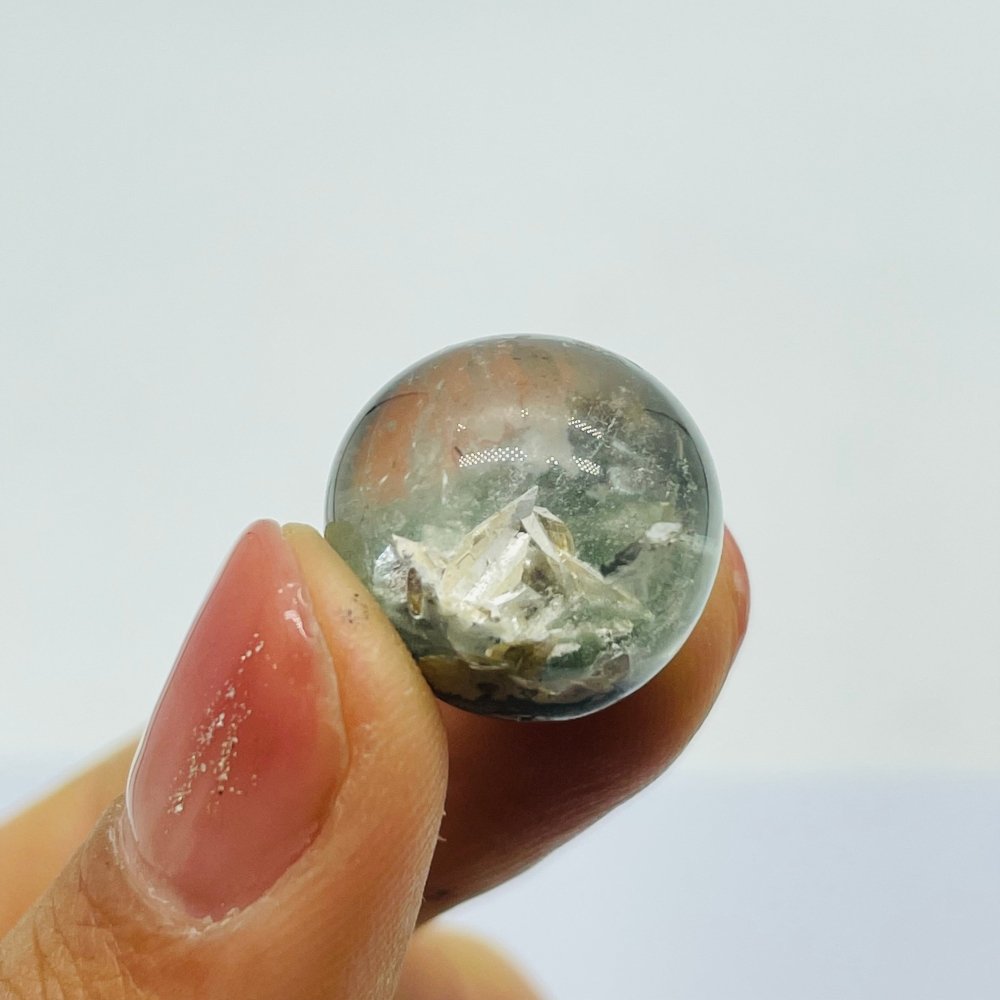 Rare Hexagonal Quartz In Garden Quartz Spheres -Wholesale Crystals