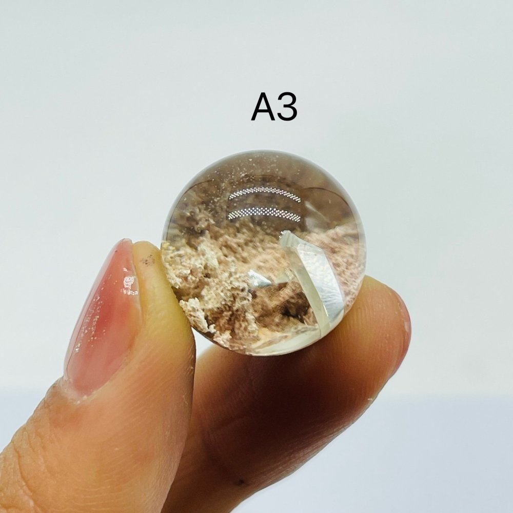 Rare Hexagonal Quartz In Garden Quartz Spheres -Wholesale Crystals