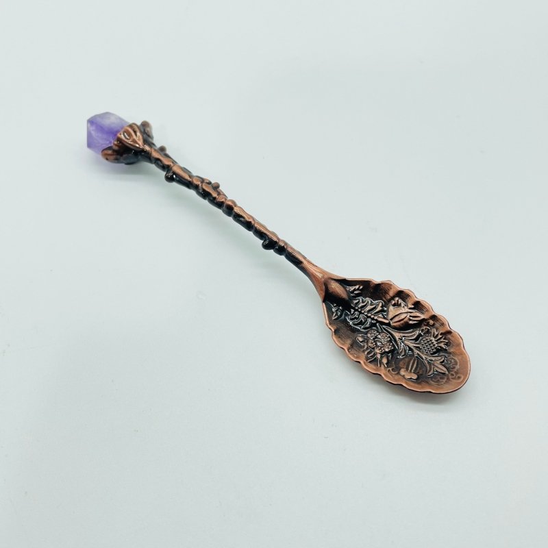 Raw Amethyst Cluster Coffee Spoon Wholesale - Wholesale Crystals