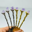 Raw Amethyst Cluster Coffee Spoon Wholesale - Wholesale Crystals