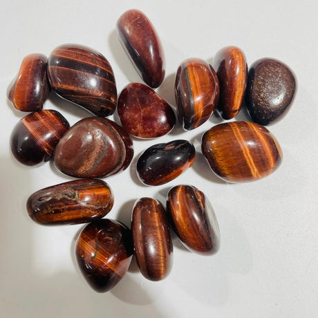Red Tiger Eye Tumbled Wholesale -Wholesale Crystals