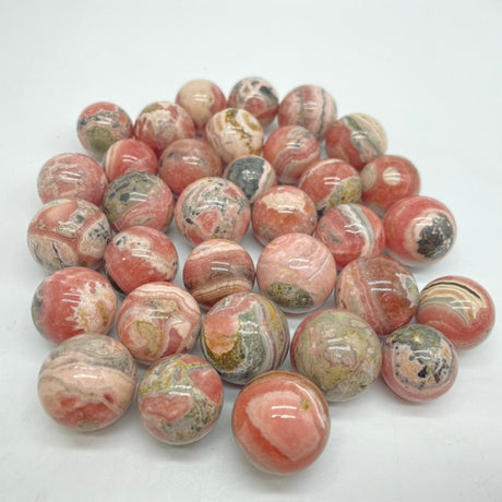 Rhodochrosite (Argentina) Sphere Ball Wholesale -Wholesale Crystals
