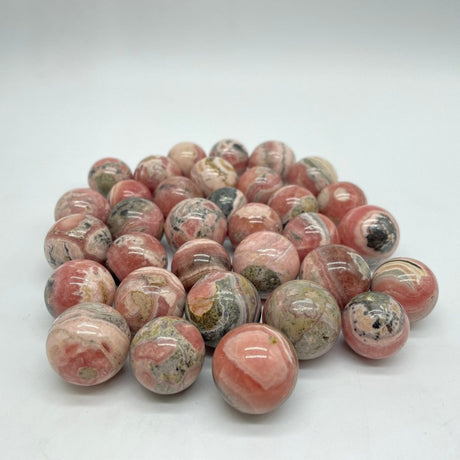 Rhodochrosite (Argentina) Sphere Ball Wholesale -Wholesale Crystals