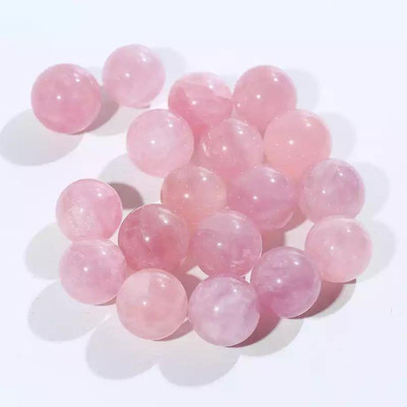 rose quartz sphere -Wholesale Crystals