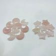 Rose Quartz Star Moon Crystal Wholesale -Wholesale Crystals