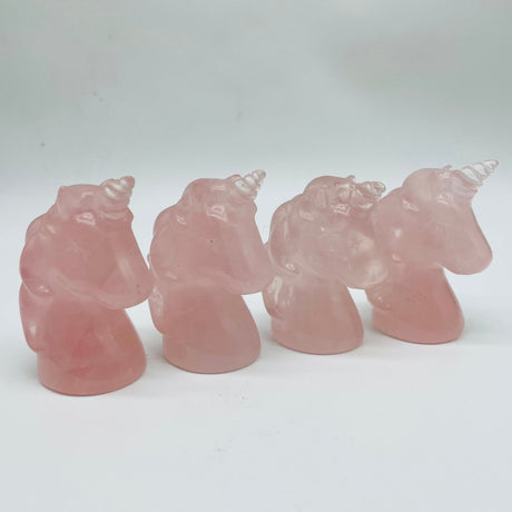 Rose Quartz Unicorn Carving Wholesale -Wholesale Crystals