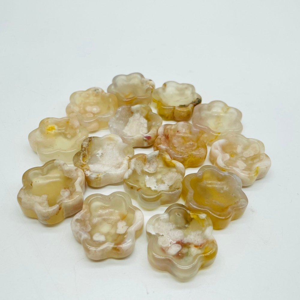 Sakura Agate Flower Bowl Wholesale -Wholesale Crystals