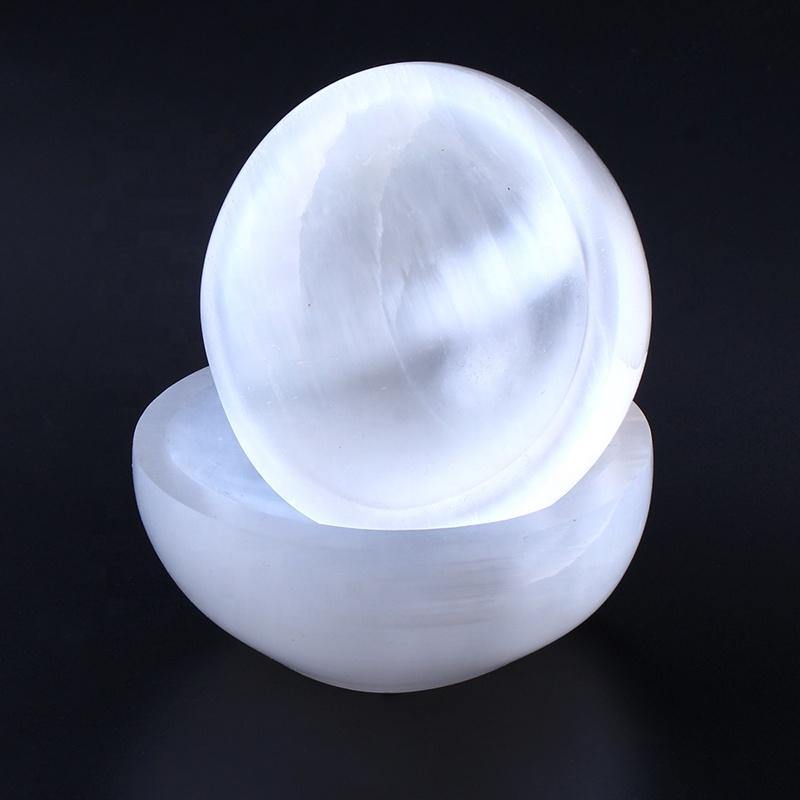Selenite Bowl Round Shape -Wholesale Crystals