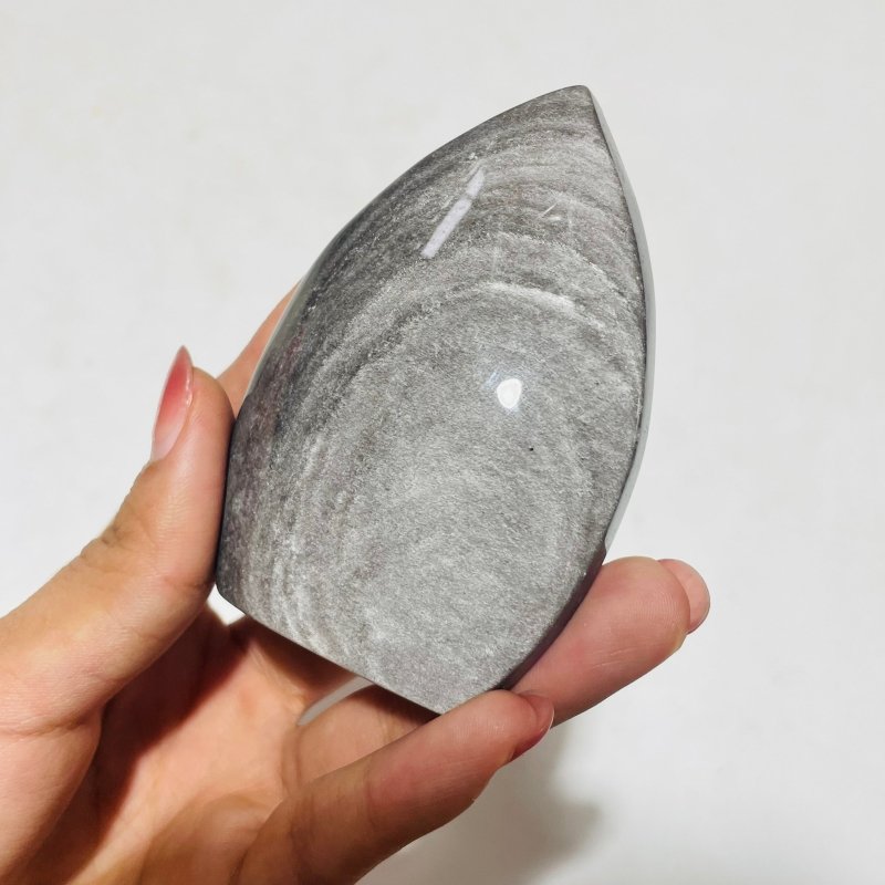 Silver Sheen Obsidian Arrow Head Shape Crystal Stone Wholesale -Wholesale Crystals