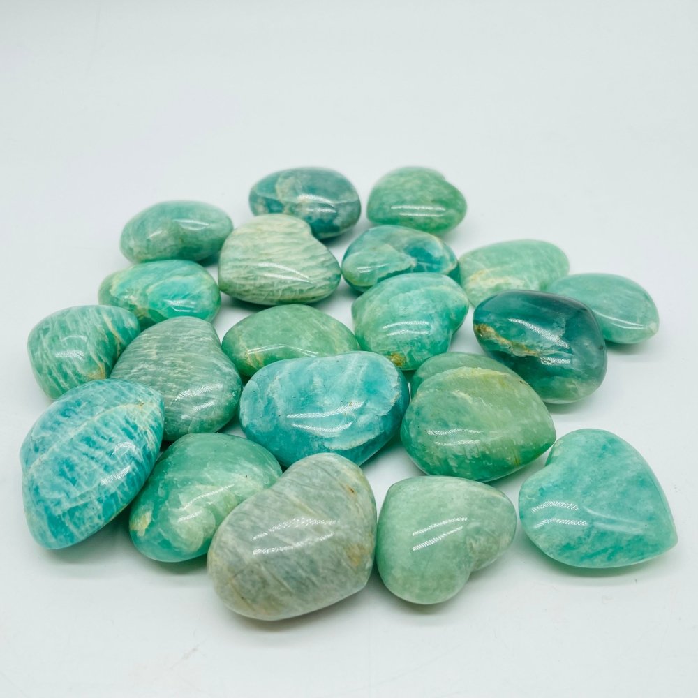 Small Amazonite Heart Wholesale -Wholesale Crystals
