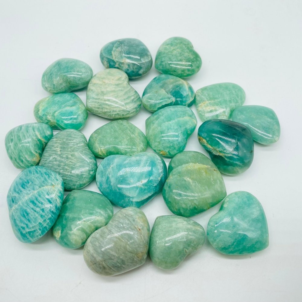 Small Amazonite Heart Wholesale -Wholesale Crystals