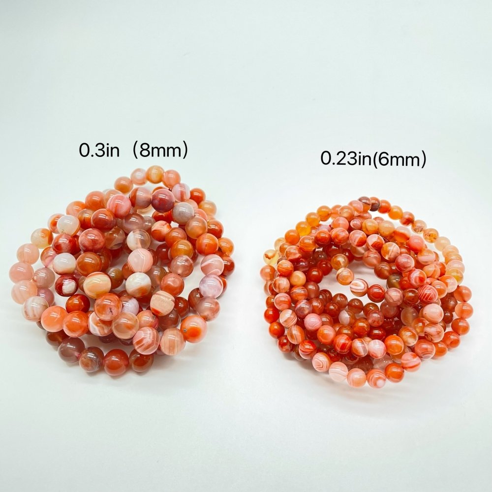 South Red Agate Bracelet Wholesale -Wholesale Crystals