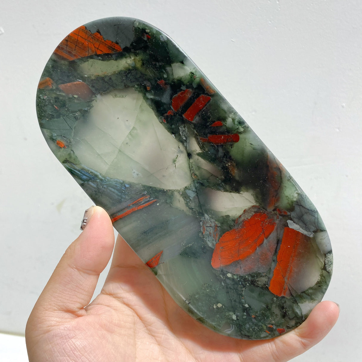 5 Pieces Large Africa Blood Stone Plates