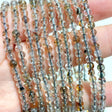 0.16in(4mm) Black/Red/Gold Rutile Bracelet Wholesale - Wholesale Crystals