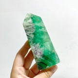 8 Pieces Feather Fluorite Four-sided Points