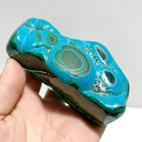 4 Pieces High Quality Polished Chrysocolla Mixed Malachite Home Decor #4