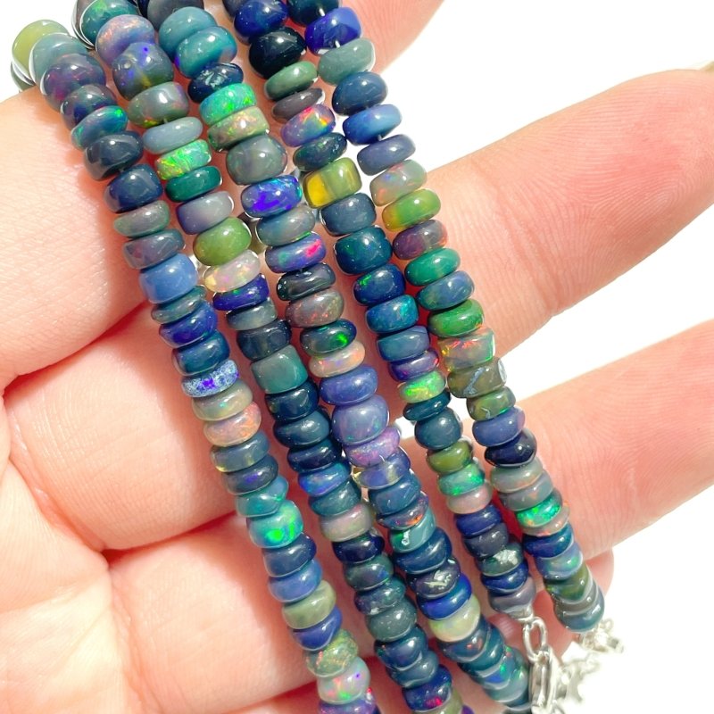 0.2in Natural Colorful Opal Bracelets Wholesale - Wholesale Crystals