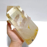 Large Clear Quartz Tower Point With Stand
