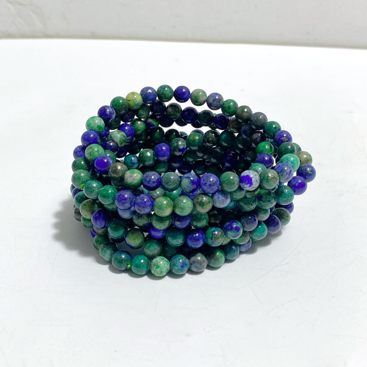 6mm Beautiful Lapis Lazuli Mixed Malachite Bracelets Wholesale