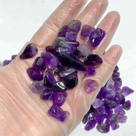 10 - 25mm Amethyst Gravel Chips Wholesale - Wholesale Crystals