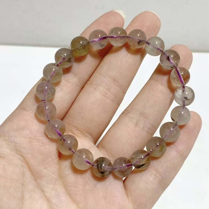 10 Pieces 9mm Auralite 23 Bracelets -Wholesale Crystals